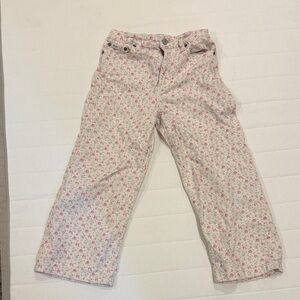 Ralph Lauren Pink Floral Kids Pants